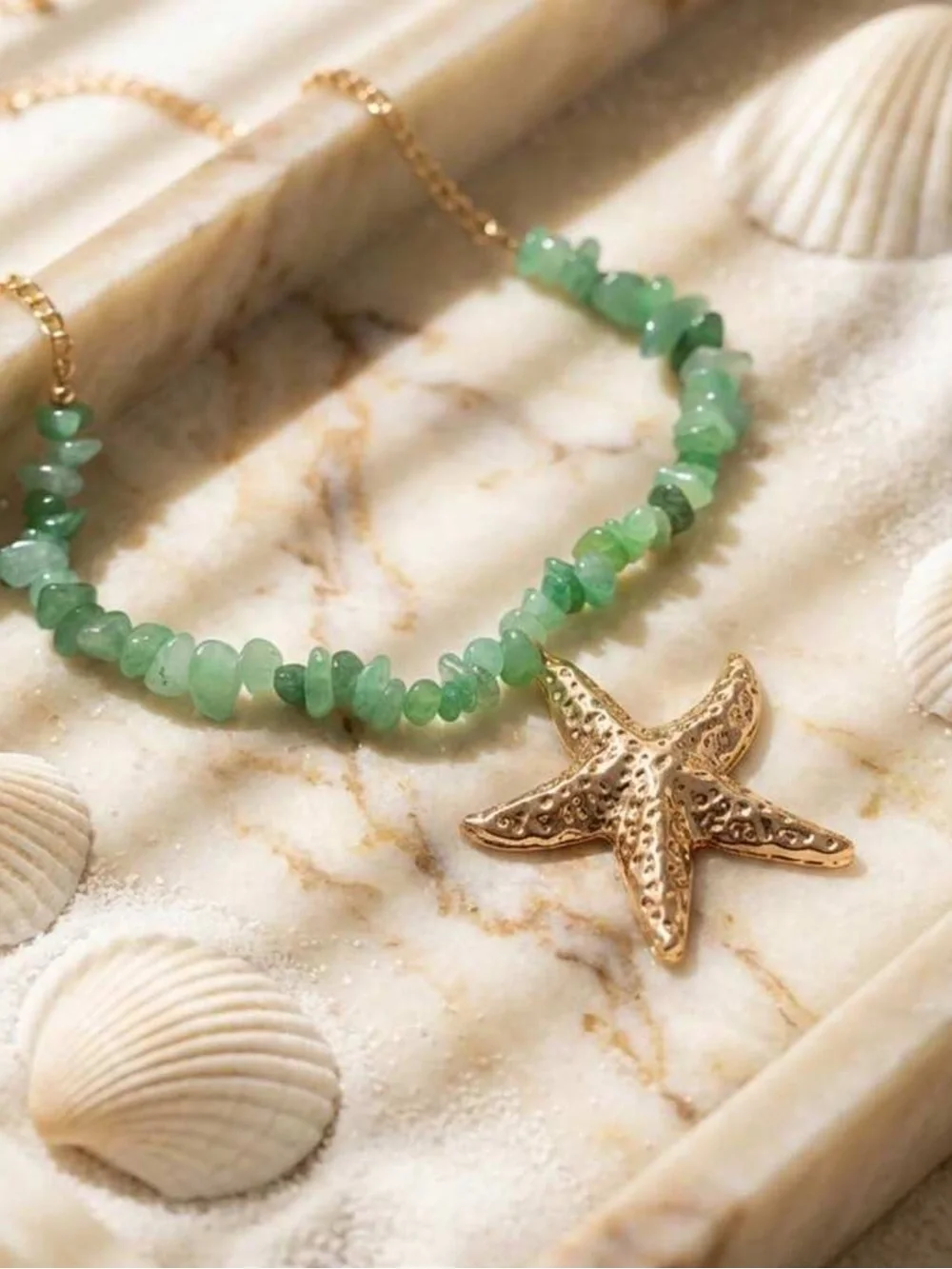 Starfish Necklace Q1178